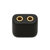MMCX to 2x SQ, 2.54mm pitch (-) (+)