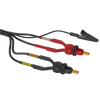 Kelvin 4-wire measuring lead TKL 065 BNC, with BNC connectors and ground clip