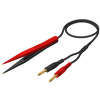 Test Tweezer TW 120 BAN SMD with gold-plated 4mm plugs