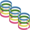 Set cable coding rings 3x4 colors