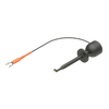 High temperature Ground lead 10cm to mini clip