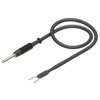 Ground lead 22cm to 2mm plug