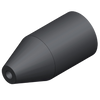 Set 5 Insulating caps black