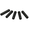 Set 5 Protection caps 2.5 black