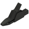 Safety alligator clip (black)