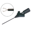 Miniature clamp-type test probe (black), clamping range 2mm, 60V DC