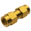 50Ω SMA plug to 50Ω SMA plug, gold-plated