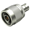 50Ω N plug to 50Ω BNC socket
