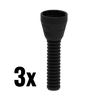3x FireFly® 10kV probe holder adapter