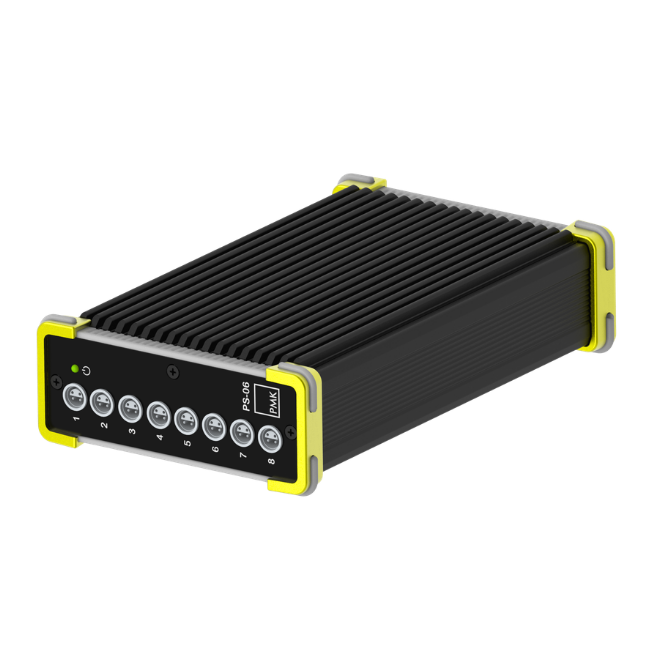 Power supply 8ch PS06, 9V 60W with USB interface for remote control